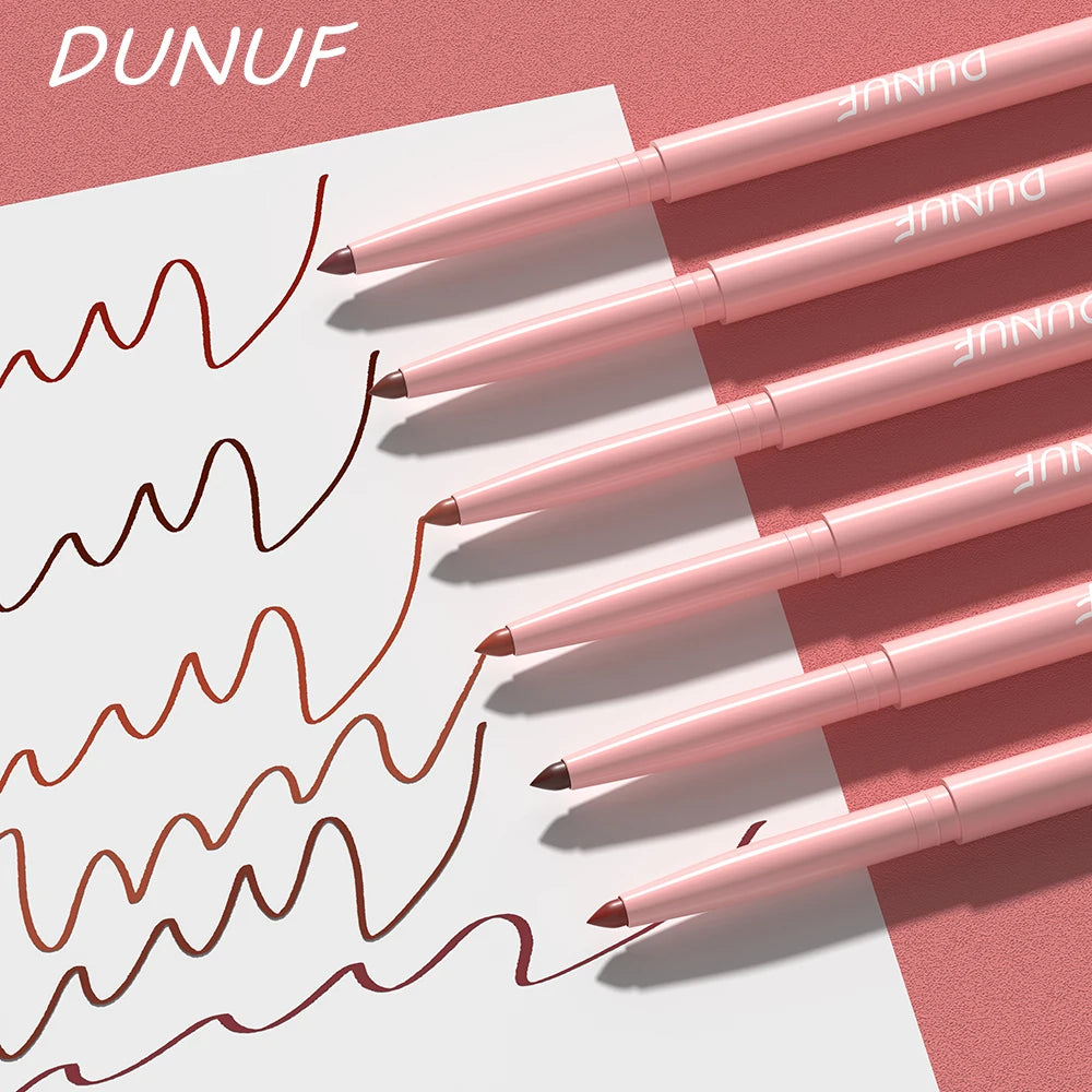 6-Piece Waterproof Lip Liner Pen Set
