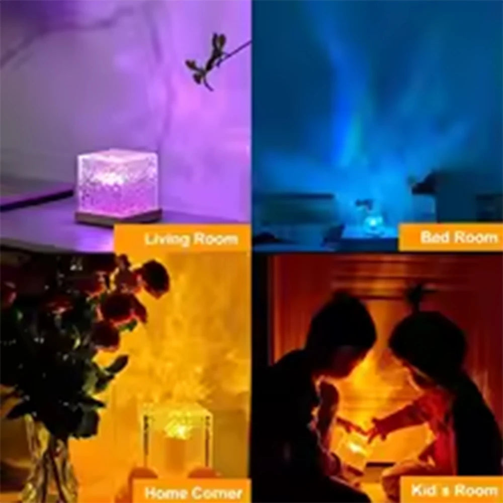 Ocean Wave Aurora Lamp