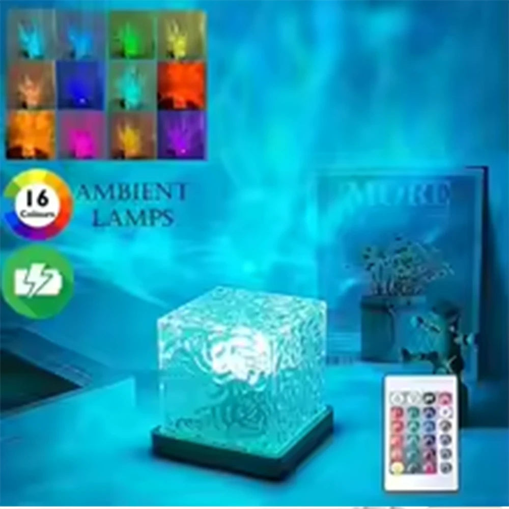 Ocean Wave Aurora Lamp